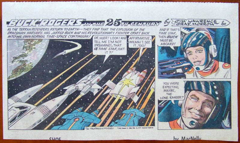 Buck Rogers Sunday Newspaper Strip 10-26-1980