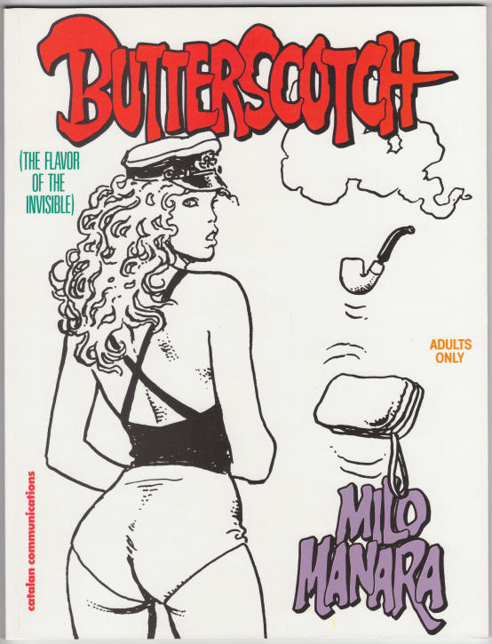 Butterscotch The Flavor Of The Invisible front cover