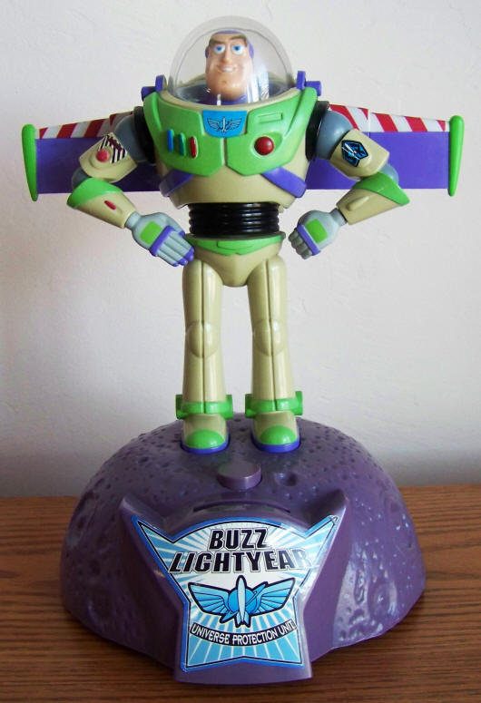 Buzz Lightyear Talking Bank front