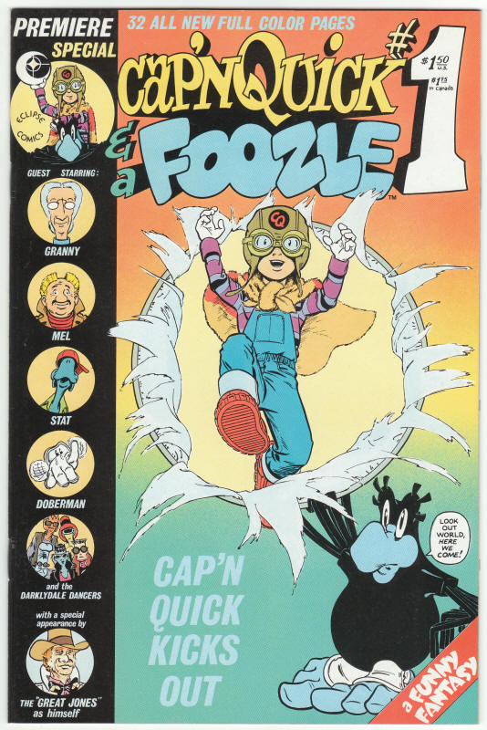 Capn Quick And A Foozle #1 front cover