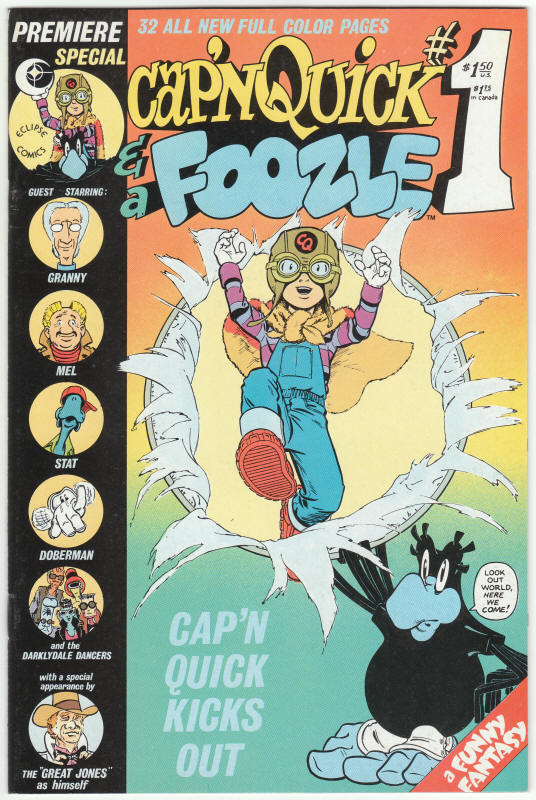 Capn Quick And A Foozle #1 front cover