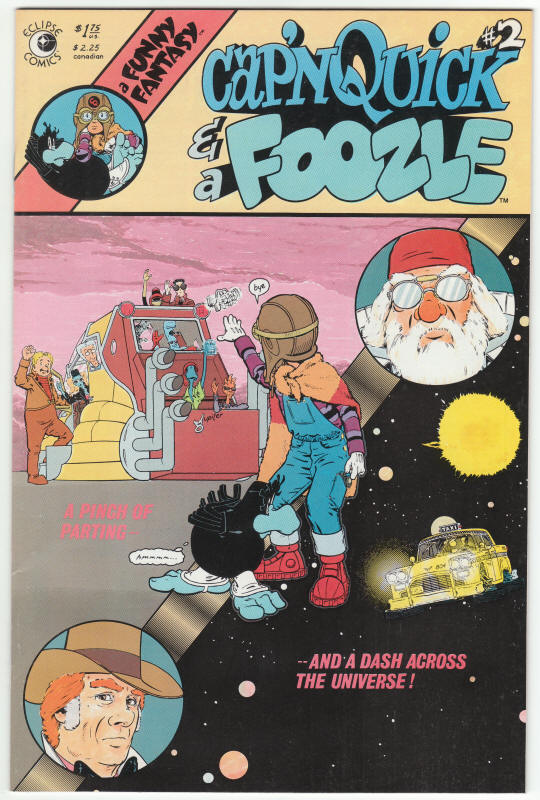Capn Quick And A Foozle #2 front cover