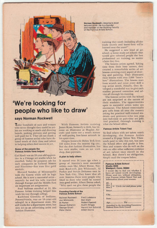 Captain America 100 back cover