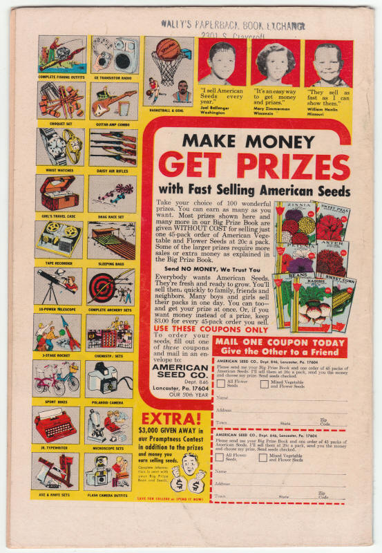 Captain America 102 back cover