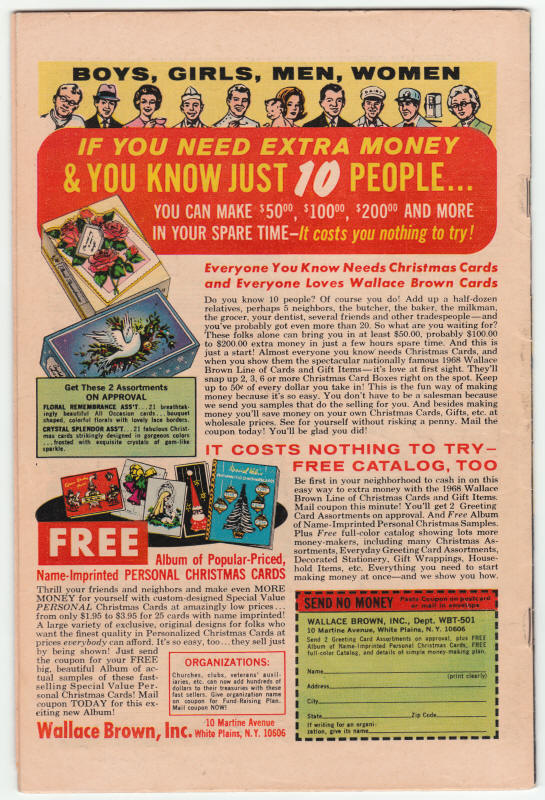 Captain America 105 back cover