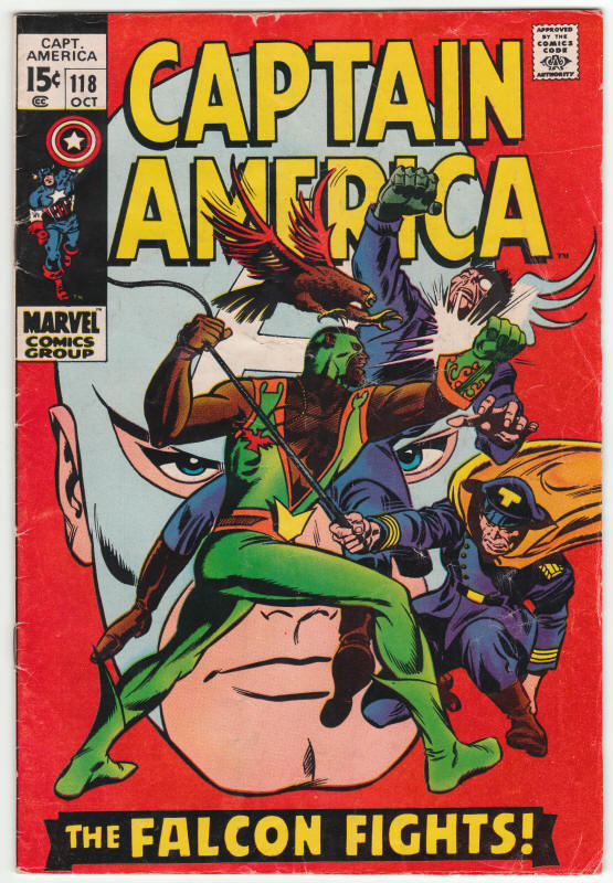 Captain America #118 front cover