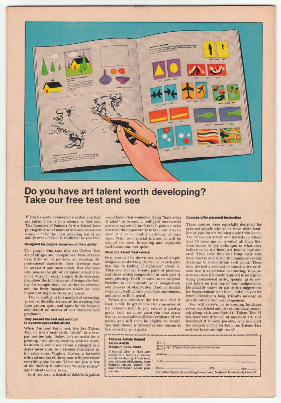 Captain America #122 back cover