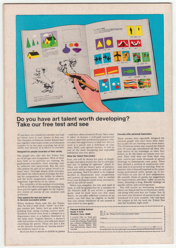 Captain America #124 back cover