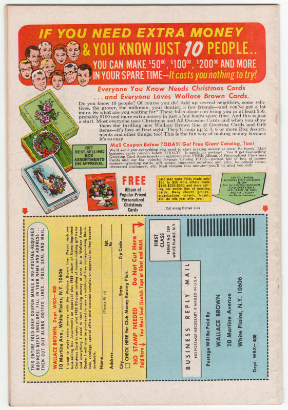 Captain America #129 back cover