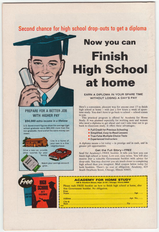 Captain America #140 back cover