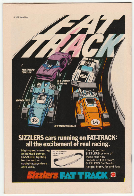 Captain America 146 back cover