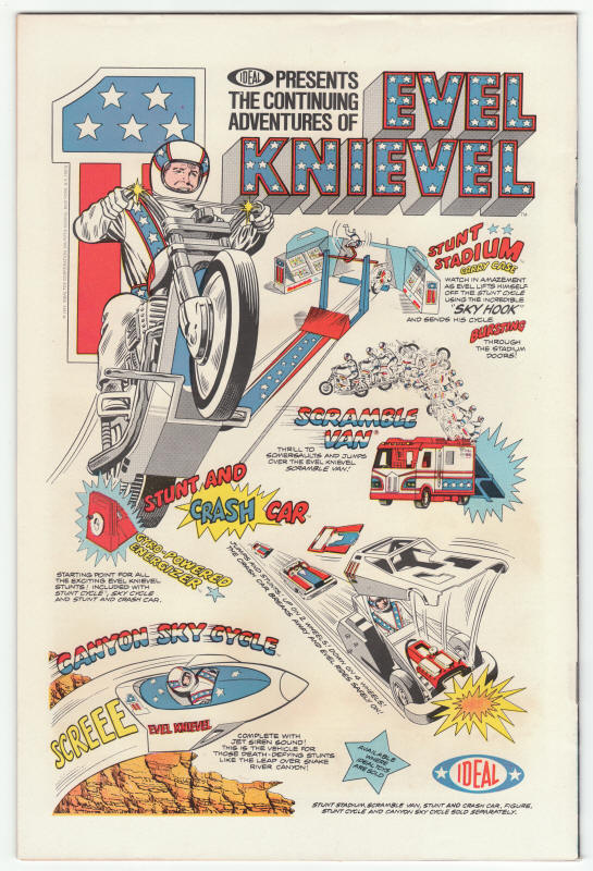 Captain America #182 back cover