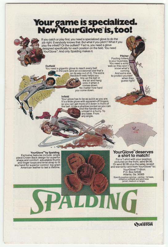 Captain America #201 back cover