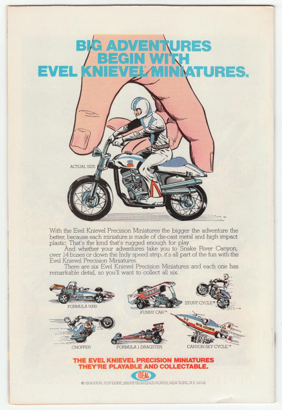 Captain America #205 back cover