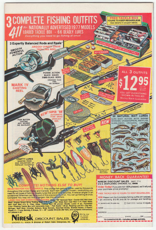 Captain America #210 back cover