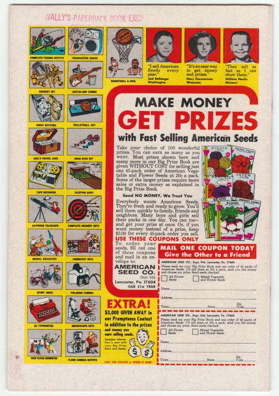 Captain Marvel #13 back cover