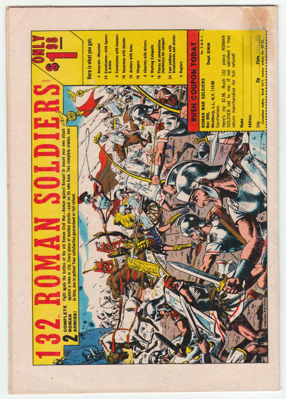 Captain Marvel #3 back cover