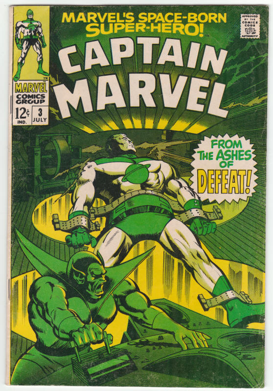 Captain Marvel #3 front cover