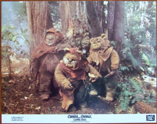 Caravan Of Courage An Ewok Adventure Lobby Card 2