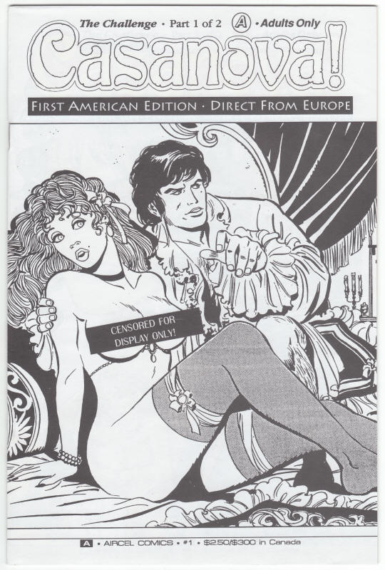 Casanova #1 front cover