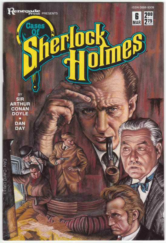 Cases Of Sherlock Holmes #6 front cover