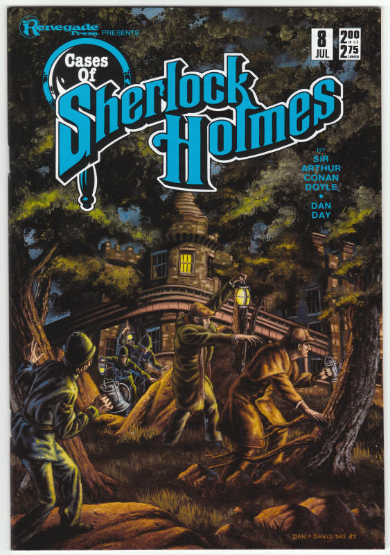 Cases Of Sherlock Holmes #8 front cover