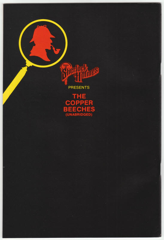 Cases Of Sherlock Holmes #9 back cover