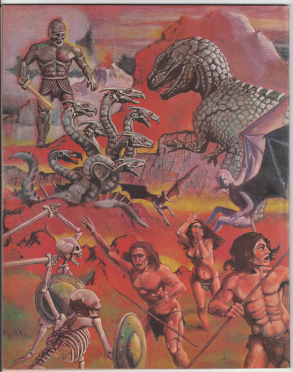 Castle Of Frankenstein #19 back cover