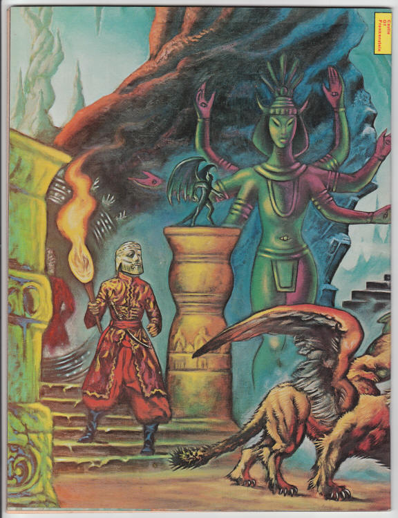 Castle Of Frankenstein #21 back cover