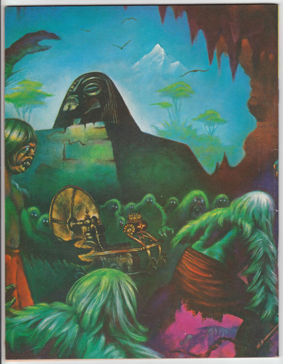 Castle Of Frankenstein #25 back cover