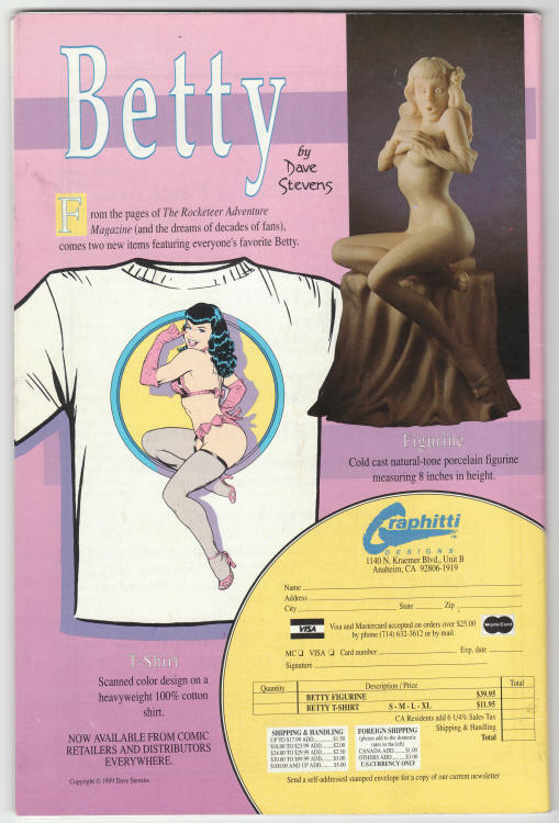 CBG Price Guide April 1990 back cover