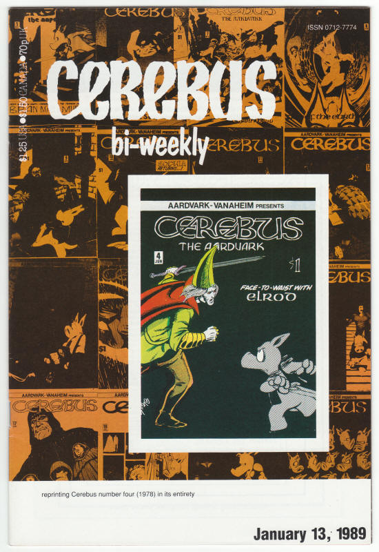 Cerebus Bi-Weekly #4 front cover