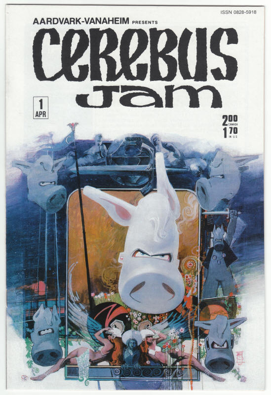 Cerebus Jam #1 front cover