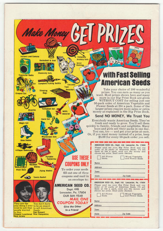 Chamber Of Chills #10 back cover