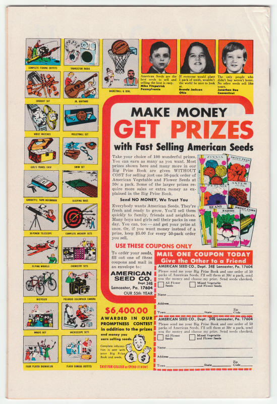 Chamber Of Chills #4 back cover