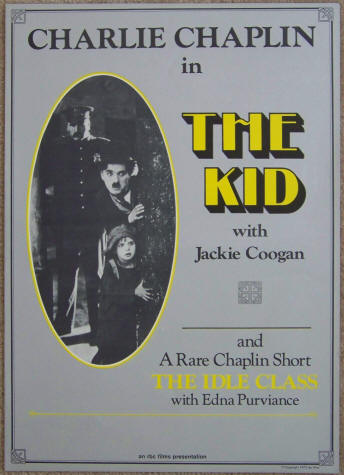 Charlie Chaplin The Kid Movie Poster