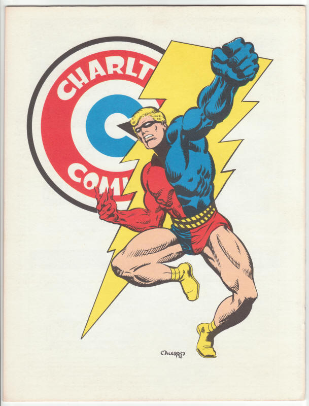 Charlton Bullseye #4 back cover
