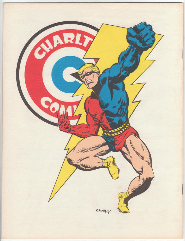 Charlton Bullseye #4 back cover