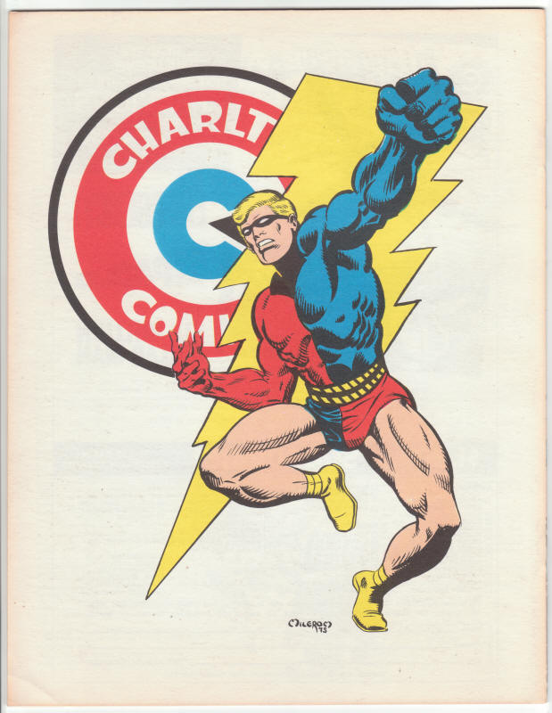Charlton Bullseye #4 back cover