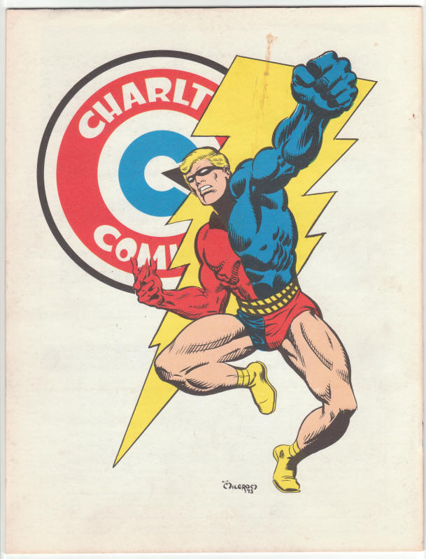 Charlton Bullseye #4 back cover