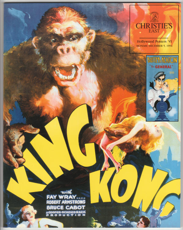 Christies Hollywood Posters VI Auction Catalog 1994 front cover