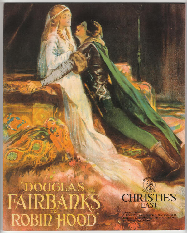 Christies Hollywood Posters VI Auction Catalog 1994 back cover