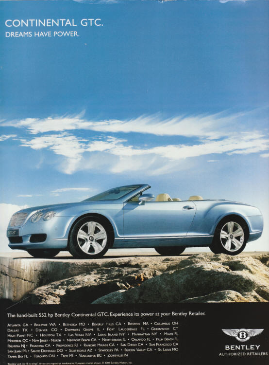 Cigar Aficionado October 2006 back cover