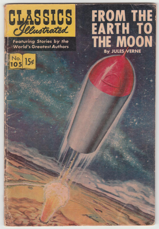 Classics Illustrated #105 front cover