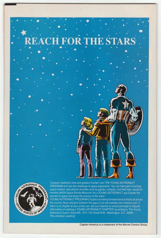 Cloak And Dagger #1 back cover