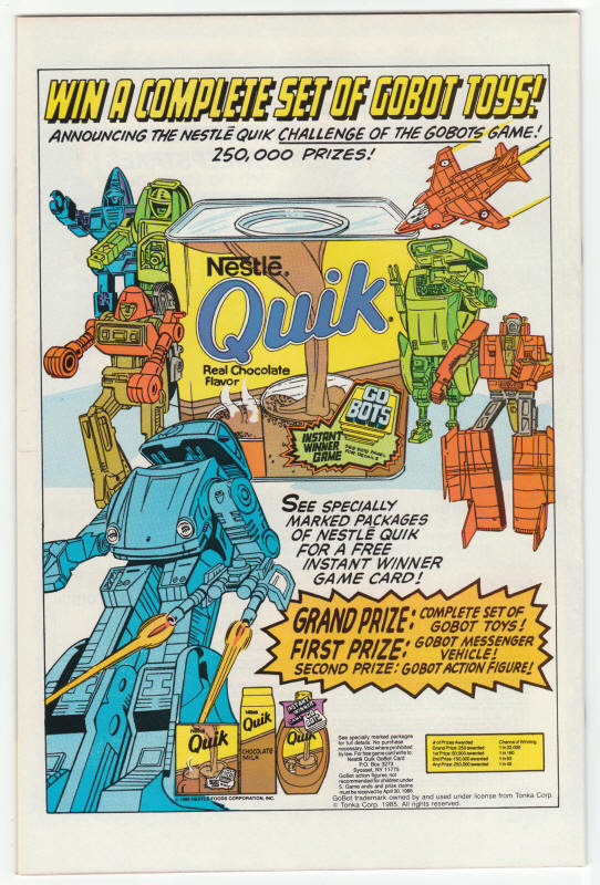 Cloak And Dagger #4 back cover