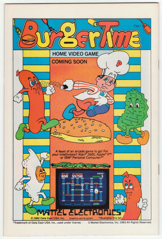 Cloak And Dagger Limited Series #1 back cover