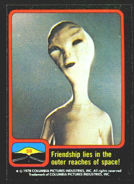 1978 Topps Close Encounters Of The Third Kind Trading Card