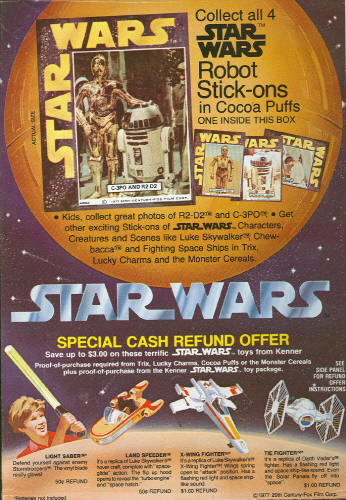 Cocoa Puffs Cereal Box Back Panel