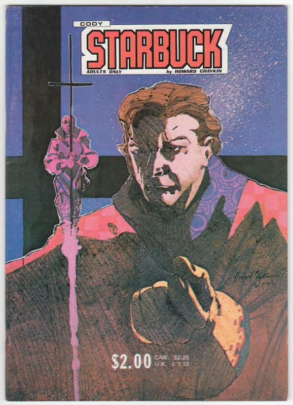 Cody Starbuck front cover Howard Chaykin Artwork